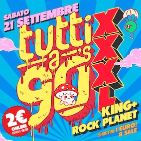 Tutti a 90 al King di Cervia. 21 Settembre 2024