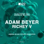 Adam Beyer alla discoteca Amnesia di Milano il 19 Ottobre 2024