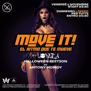 Move it del 1 Novembre 2024 alla discoteca Nyx Ancona