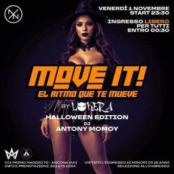 Move it del 1 Novembre 2024 alla discoteca Nyx Ancona