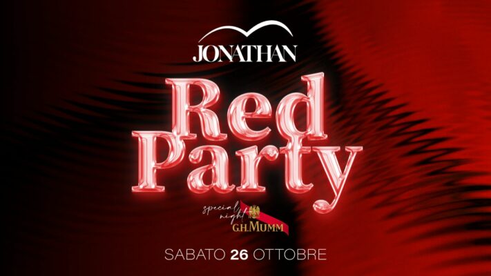 Red party del 26 Ottobre al Jonathan di San Benedetto