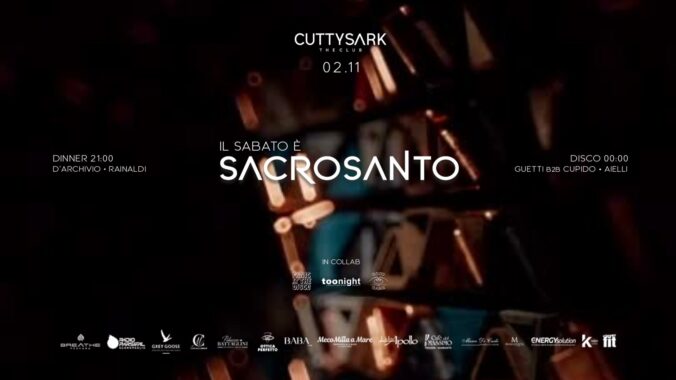 Sacrosanto del 2 Novembre 2024 al Cutty Sark di Pescara