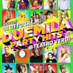 Halloween Duemila Party Hits alla discoteca Teatro Verdi Cesena. 31 Ottobre 2024