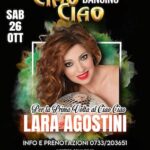 Lara Agostini al Ciao Ciao Samanà Minuit di Colbuccaro. 26 Ottobre 2024