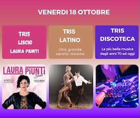 Laura Piunti al dancing Tris Orciano di Pesaro. 18 Ottobre 2024