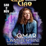 Omar Lambertini al Ciao Ciao Samanà Minuit di Colbuccaro. 2 Novembre 2024