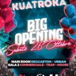 Opening Kuatrokà discoteca Living Misano Adriatico. 26 Ottobre 2024