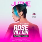 Rose Villain al Justme di Milano. 29 Ottobre 2024