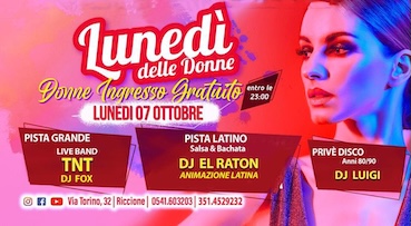 TNT live band alla discoteca Bollicine di Riccione. 7 Ottobre 2024