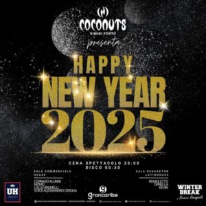 Capodanno 2025 al Coconuts di Rimini