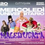 Maleducata 20 Novembre 2024 al Cutty Sark Pescara