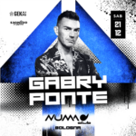 Sabato 21 dicembre 2024 Gabry Ponte al Numa di Bologna