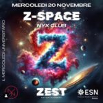 Z Space del 20 Novembre 2024 alla discoteca Nyx Ancona