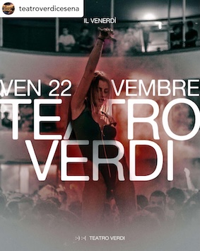 Circo Nero Revolution alla discoteca Teatro Verdi di Cesena. 22 Novembre 2024