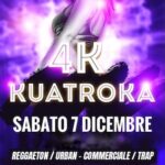 Kuatrokà alla discoteca Living di Riccione. 7 Dicembre 2024