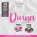 La cena musicale Divina alla discoteca Byblos di Riccione. 16 Novembre 2024