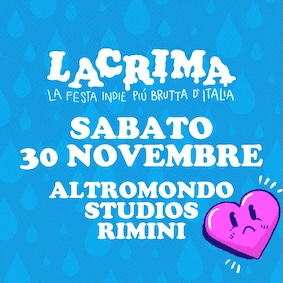 Lacrima alla discoteca Altromondo di Rimini. 30 Novembre 2024