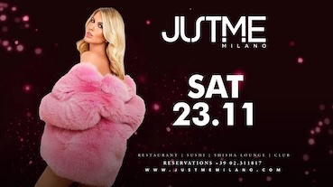 Saturday Night al Justme di Milano. 23 Novembre 2024