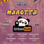 Urban Hub alla discoteca Miu di Marotta. 16 Novembre 2024