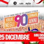 Voglio Tornare Negli Anni 90 alla discoteca Miu Marotta. 25 Dicembre 2024