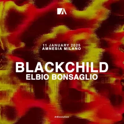 Blackchild alla discoteca Amnesia di Milano. 11 Gennaio 2025