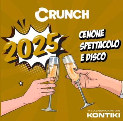 Capodanno 2025 al Crunch di San Benedetto Del Tronto