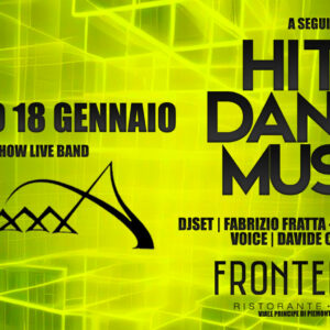 Hit dance music del 18 Gennaio 2025 al Frontemare di Rimini