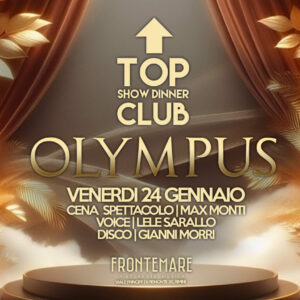 Olympus del 24 Gennaio 2025 al Top Club di Rimini