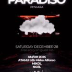 Paradiso del 28 Dicembre 2024 alla discoteca Megà Pescara