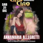 Annamaria Allegretti al Ciao Ciao Samanà Minuit di Colbuccaro. 21 Dicembre 2024