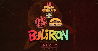 Buliron Party alla discoteca Energy di Cesenatico. 18 Gennaio 2025