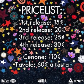 Capodanno Valley alla discoteca Azure di Casette Verdini. 31 Dicembre 2024