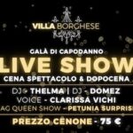 Capodanno Villa Borghese Montecchio. 31 Dicembre 2024