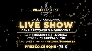 Capodanno Villa Borghese Montecchio. 31 Dicembre 2024