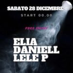 Elia, Daniell e Lele P al Settepuntonove di Porto San Giorgio. 28 Dicembre 2024