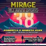 Epifania gli anni d’oro alla discoteca Mirage di San Ginesio. 5 Gennaio 2025