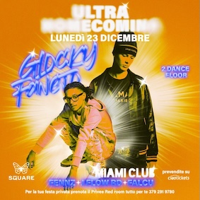 Faneto e Glocky alla Discoteca Miami di Monsano. 23 Dicembre 2024