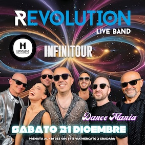 Revolution Live Band Hostaria del Castello Gradara. 21 Dicembre 2024