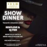 Show dinner con Pier e Reny Love al Ristorante Harena di San Benedetto Del Tronto. 6 Dicembre 2024