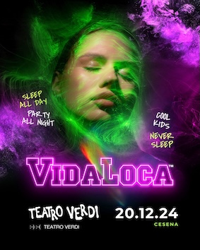 Vida Loca alla discoteca Teatro Verdi di Cesena. 20 Dicembre 2024