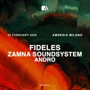 Fidels alla discoteca Amnesia di Milano. 22 Febbraio 2025