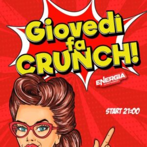 Giovedì 9 Gennaio 2025 al Crunch di San Benedetto