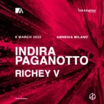 Indira Paganotto alla discoteca Amnesia di Milano. 8 Marzo 2025