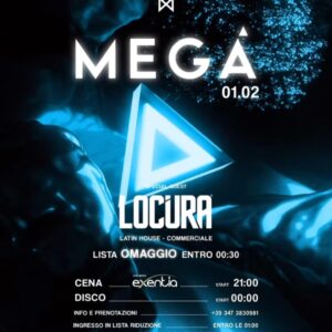 Locura alla discoteca Megà Pescara. 1 Febbraio 2025