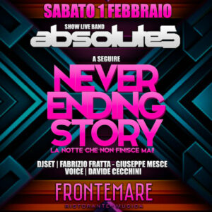 Never ending story del 1 Febbraio 2025 al Frontemare di Rimini