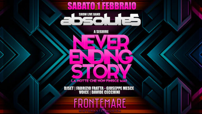 Never ending story del 1 Febbraio 2025 al Frontemare di Rimini