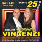 Orchestra Giampiero Vincenzi al Baladì Torre San Patrizio. 25 Gennaio 2025