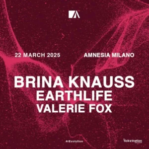 Brina Knauss alla discoteca Amnesia di Milano. 22 Marzo 2025