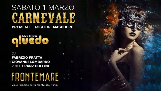 Carnevale del 1 Marzo 2025 al Frontemare di Rimini