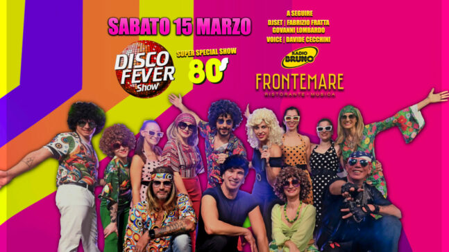 Disco fever show al Frontemare di Rimini. 15 Marzo 2025